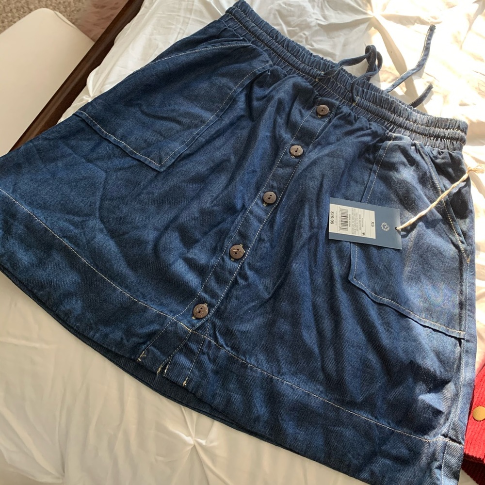 Denim Skirt